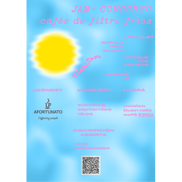 JAM - CONCURSO CAFÉS DE FILTRO FRÍOS
